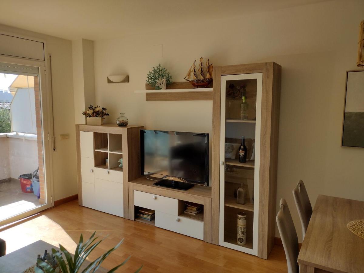 Encantador Apartamento Familiar 4 Px Con Terraza, Parking Y Wi-Fi En Llança Eksteriør bilde